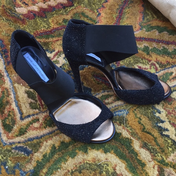 DVF Glitter Heels - Picture 2 of 5